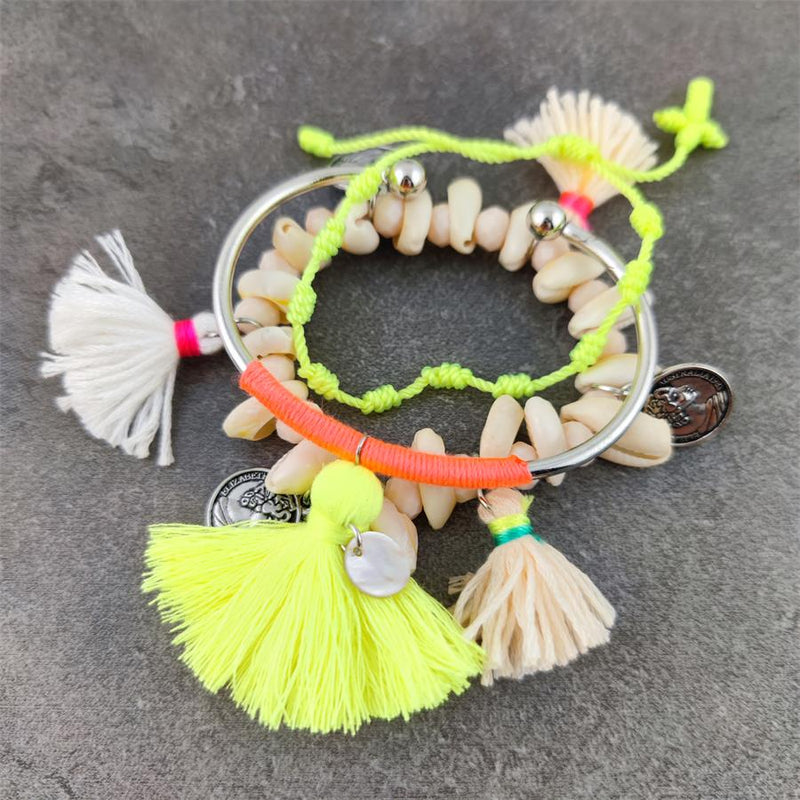 Conjunto de Pulseiras - Coleção Boho - cor 24