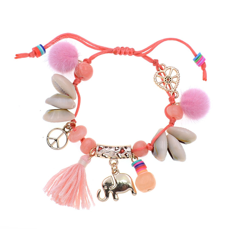 Pulseira - Coleção Hyppe - cor rosa